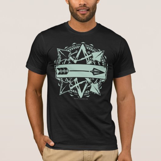 Pijl | Starling City Arrow-badge T-shirt (Voorkant)