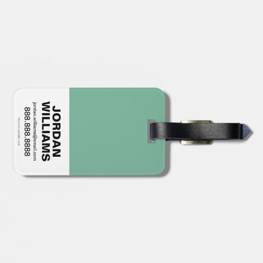 Pijl | Starling City Arrow Logo Bagagelabel (Achterkant horizontaal)