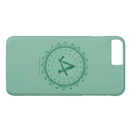 Pijl | Starling City Arrow Logo Case-Mate iPhone Case (Achterkant (Horizontaal))