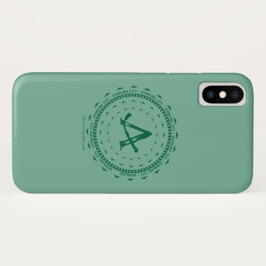 Pijl | Starling City Arrow Logo Case-Mate iPhone Case (Achterkant (horizontaal))