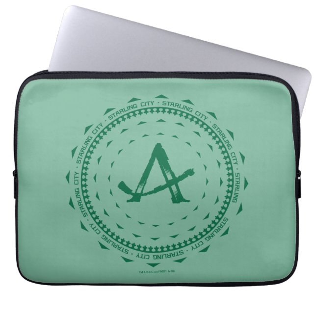 Pijl | Starling City Arrow Logo Laptop Sleeve (Voorkant)