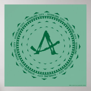 Pijl   Starling City Arrow Logo Poster