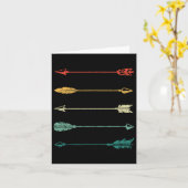 Pijl Traditionele Archerie Bow Hunti Kaart (Gele Bloem)