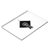 Pijl trof doel Notitieboeken & Journals (Linkerzijde)