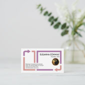 Pijl-verplaatsing Lijst personeel Visitekaartje (Staand voorkant)