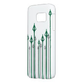 Pijl | Verticale pijlen Grafisch Case-Mate Samsung Galaxy Hoesje (Achterkant Links)