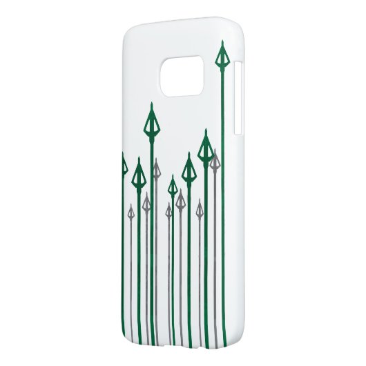 Pijl | Verticale pijlen Grafisch Case-Mate Samsung Galaxy Hoesje (Achterkant Links)