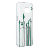 Pijl | Verticale pijlen Grafisch Case-Mate Samsung Galaxy Hoesje (Back/Rechts)