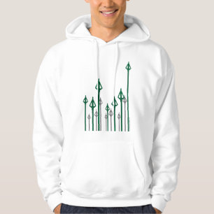 Pijl   Verticale pijlen Grafisch Hoodie