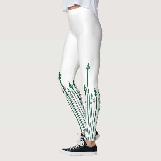 Pijl | Verticale pijlen Grafisch Leggings (Links)