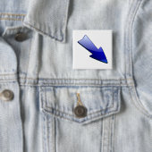 Pijl Vierkante Button 5,1 Cm (In situ)
