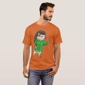 Pijl voor egel dart t-shirt (Voorkant volledig)