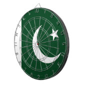 Pijlbord met vlag van Pakistan Dartbord (Voorkant Rechts)