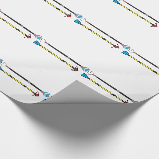 Pijlen Cadeaupapier (Hoek)