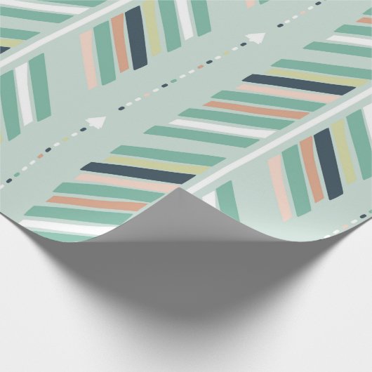 Pijlen Cadeaupapier (Hoek)