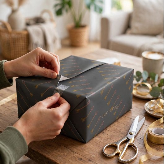 Pijlen Cadeaupapier