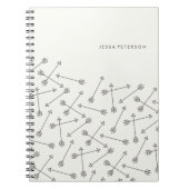 Pijlen Dagboek - Slate Notitieboek (Voorkant)