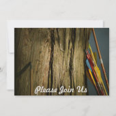 Pijlen die op de bosbouw lopen kaart (Voorkant)