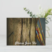 Pijlen die op de bosbouw lopen kaart (Staand voorkant)