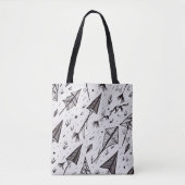 Pijlen en vliegers tote bag (Voorkant)