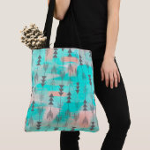 Pijlen en Waterverf Tote Bag (Dichtbij)