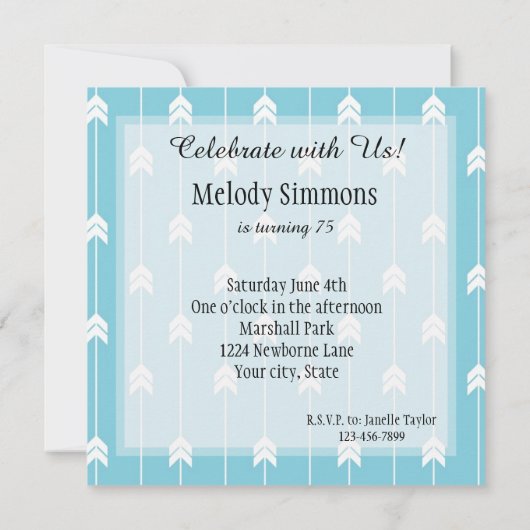 Pijlen Kaart (Achterkant)