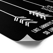 Pijlen omhoog Psalm 127; 4 Moederdag Christelijk B Poster (Hoek)