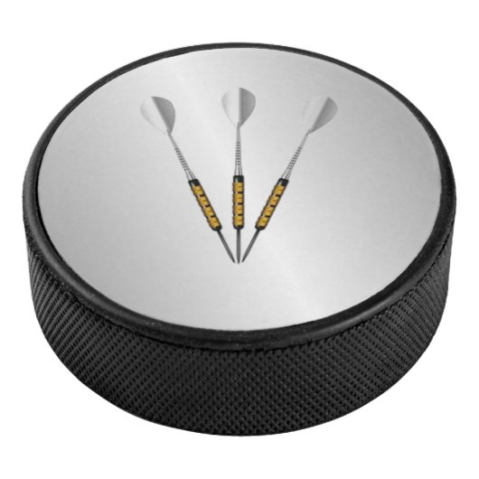 Pijlen Persoonlijk / Initiaal Hockey Puck (3/4)