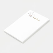Pijlen Persoonlijk / Monogram Post-it® Notes (Schuin)