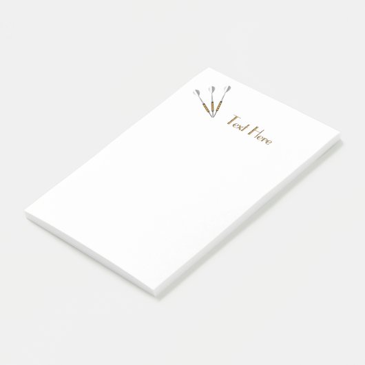 Pijlen Persoonlijk / Monogram Post-it® Notes (Schuin)