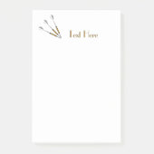 Pijlen Persoonlijk / Monogram Post-it® Notes (Voorkant)