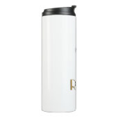 Pijlen Persoonlijk / Monogram Thermosbeker (Gedraaid links)