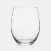 Pijlen Persoonlijk Wijnglas Zonder Voet (Links)