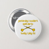 Pijlen Ronde Button 5,7 Cm (Voorkant /achterkant)