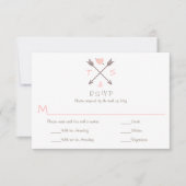 Pijlen Roze hart - RSVP & keuzevrijheid (Voorkant)