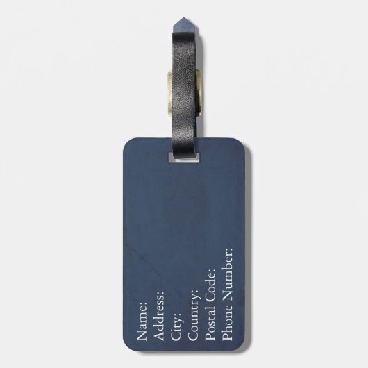 Pijlen samenvoegen bagagelabel (Achterkant verticaal)