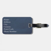 Pijlen samenvoegen bagagelabel (Achterkant horizontaal)