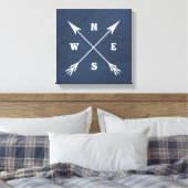 Pijlen samenvoegen canvas afdruk (Insitu (Slaapkamer))