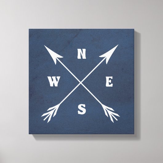 Pijlen samenvoegen canvas afdruk (Voorkant)