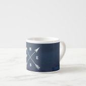 Pijlen samenvoegen espresso kop (Voorkant rechts)