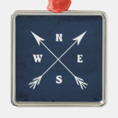 Pijlen samenvoegen metalen ornament (Voorkant)