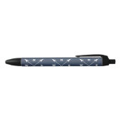 Pijlen samenvoegen zwarte inkt pen (Bovenkant)