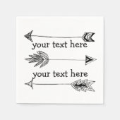 Pijlen Servet (Voorkant)