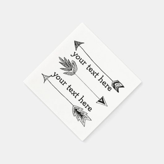 Pijlen Servet (Hoek)