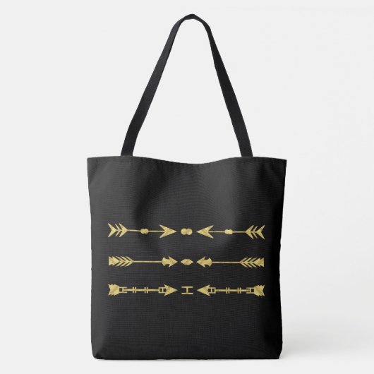 Pijlen Tote Bag (Achterkant)