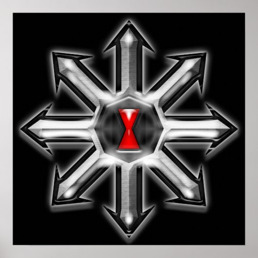 Pijlen van Chaos - Zwarte weduwe Poster (Voorkant)