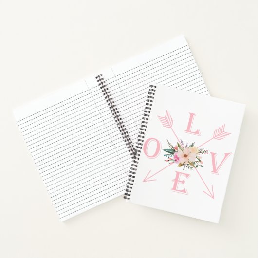 Pijlen van liefde notitieboek (Binnen)