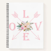 Pijlen van liefde notitieboek (Voorkant)