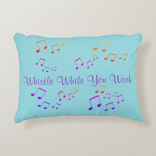 Pijler - achtste aantekeningen vliegen accent kussen (Voorkant)