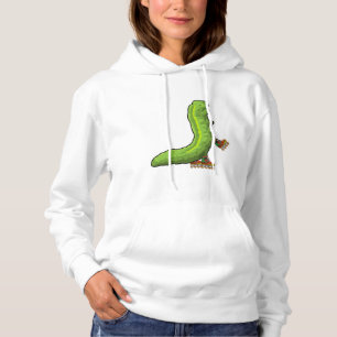 Pijler als gealigneerde skater met gealigneerde sc hoodie